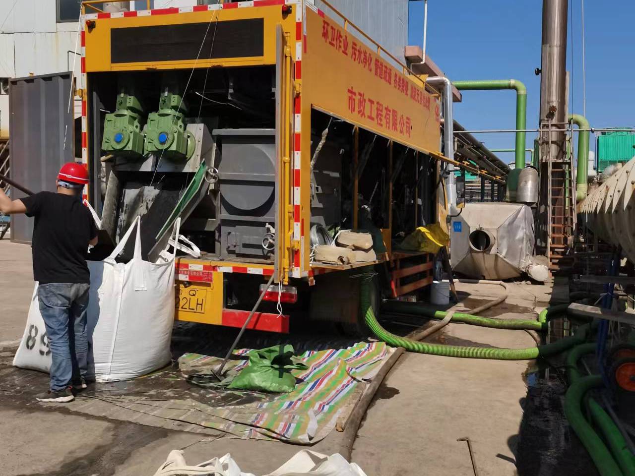 铜梁淤泥压干处理